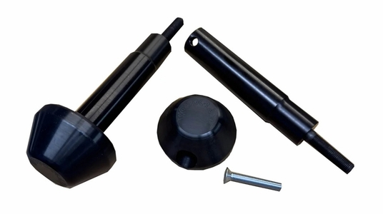 Ducati Hypermotard 698 Woodcraft Frame Slider Kit w/ Domed pucks