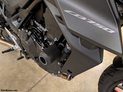 Evotech Crash Protection Frame Sliders - Honda CB750 Hornet