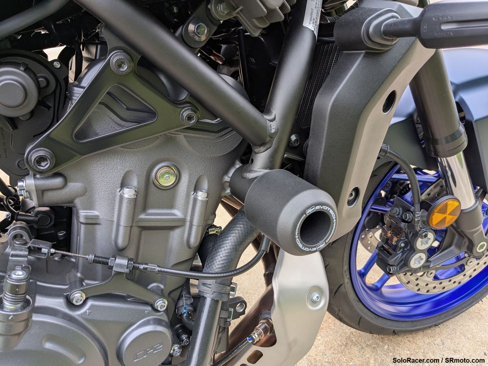 Evotech Frame Sliders - Yamaha MT-07 2018 - 2026