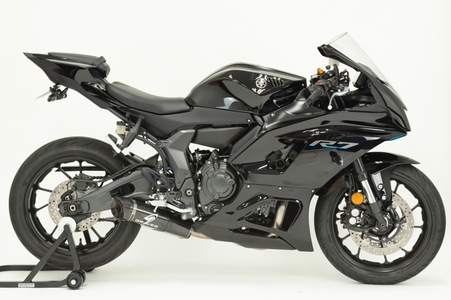 Graves Motorsports Carbon / Titanium Full Exhaust - Yamaha MT-07 