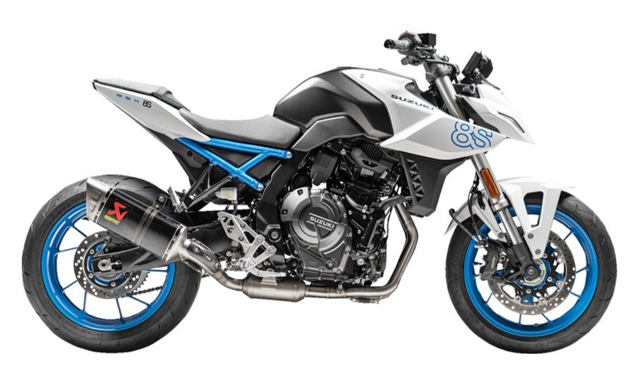 Akrapovic Racing Line Carbon Exhaust - Suzuki GSX-8S / GSX-8R 2023