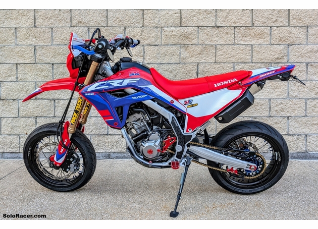 Honda CRF300L Supermoto Conversion Project Bike - Build #2