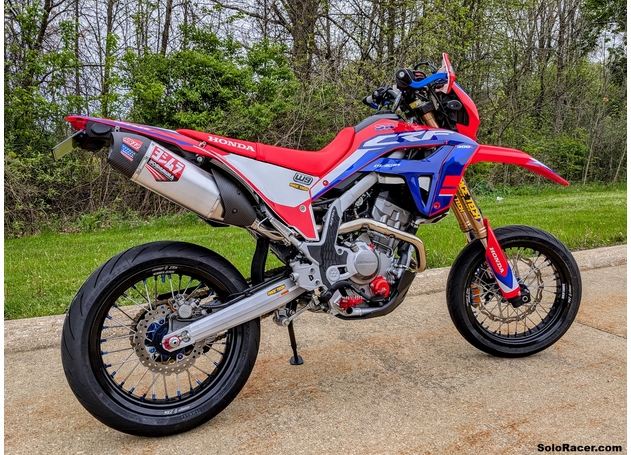 Honda CRF300L Supermoto Conversion Project Bike - Build #2