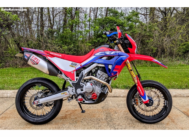 Honda CRF300L Supermoto Conversion Project Bike - Build #2
