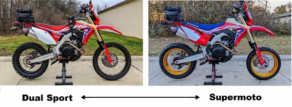 Honda CRF450L / CRF450RL Supermoto Photo Gallery by SRmoto
