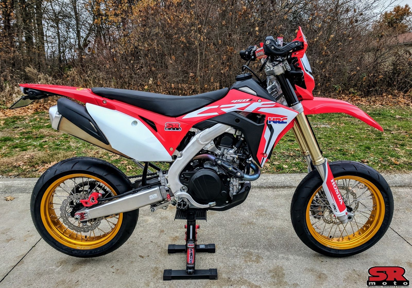 Honda CRF450L Supermoto Conversion