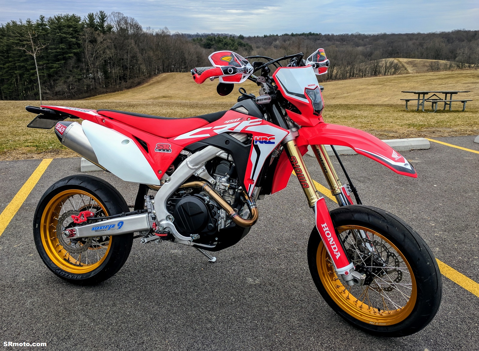 Honda CRF450L Supermoto Conversion #2