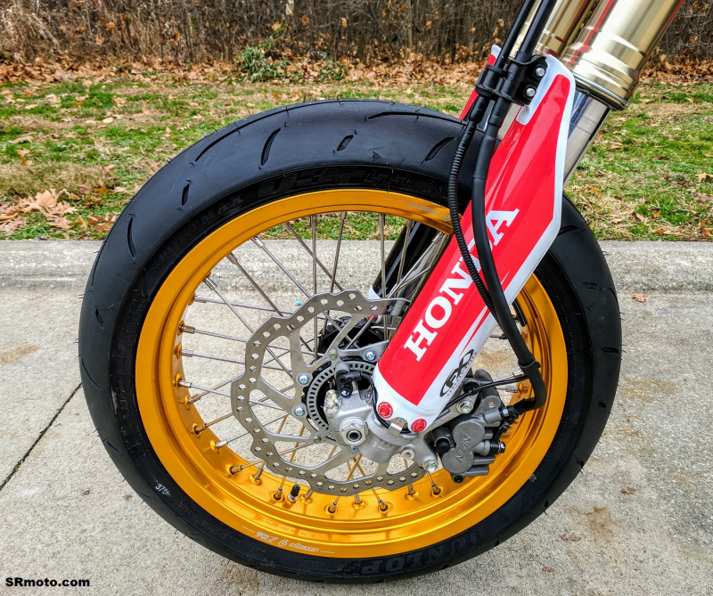 marchesinis MOTARD ホイールハブ HONDA CRF450R Honda CRF450L Supermoto Conversion #2