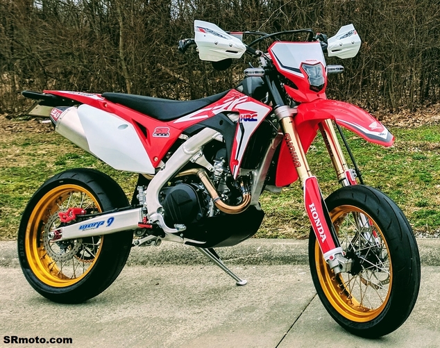 honda crf450l supermoto