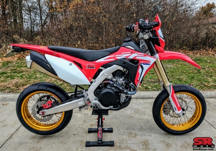 Honda CRF450RL Budget Supermoto Build
