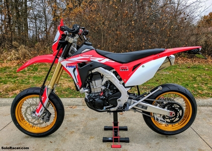 Honda CRF450RL Budget Supermoto Build