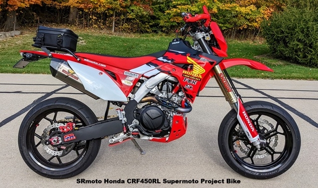 Honda CRF450RL / CRF450L Supermoto Parts