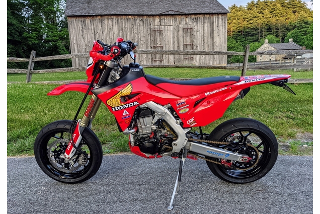 honda crf450l supermoto