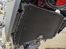 Hypermotard 698 Build Part 4 - Evotech Performance Radiator Guard and Axle Sliders