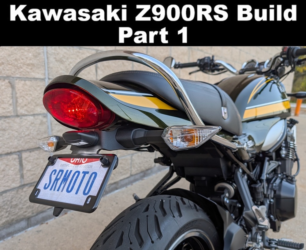 Kawasaki Z900RS - Evotech Tail Tidy / Fender Eliminator Kit Install and Review