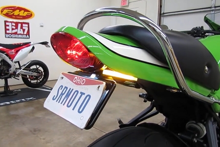Kawasaki Z900RS Tail Tidy / Fender Eliminator by NRC