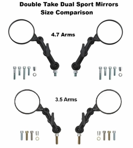 KTM 390 Enduro R / Adventure R Mirrors - Double Take Dual Sport Package