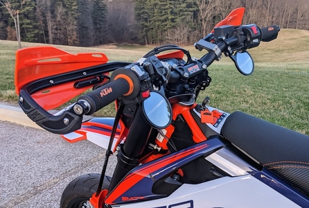 KTM 390 SMC R Mirrors - Supermoto Package