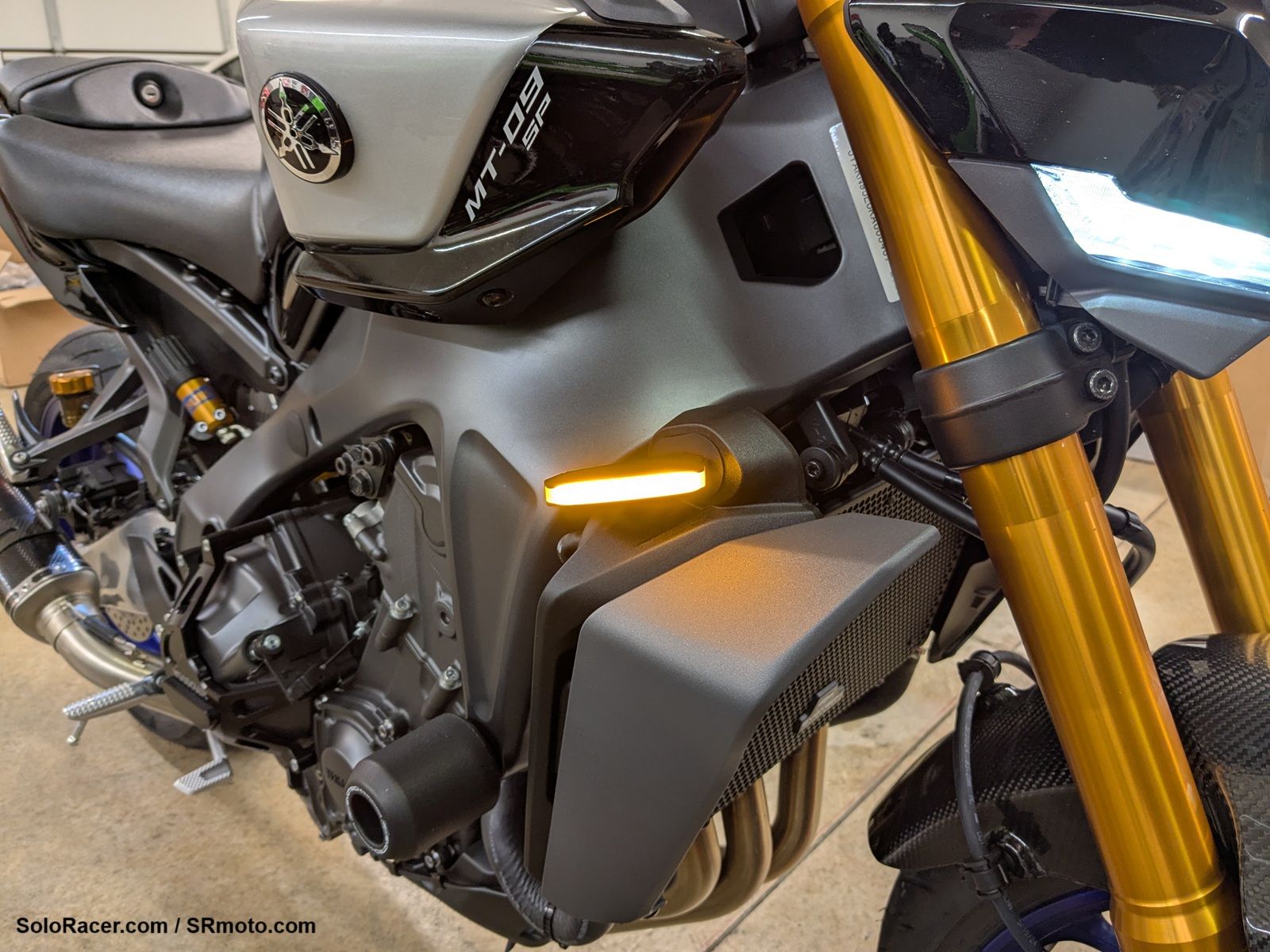 Yamaha MT-09 NRC Fender Eliminator Kit and Front LED Bundle