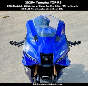 NRC Mirror Block Off Front LED Turn Signals - Yamaha R9
