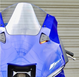 NRC Mirror Block Off Front LED Turn Signals - Yamaha R9