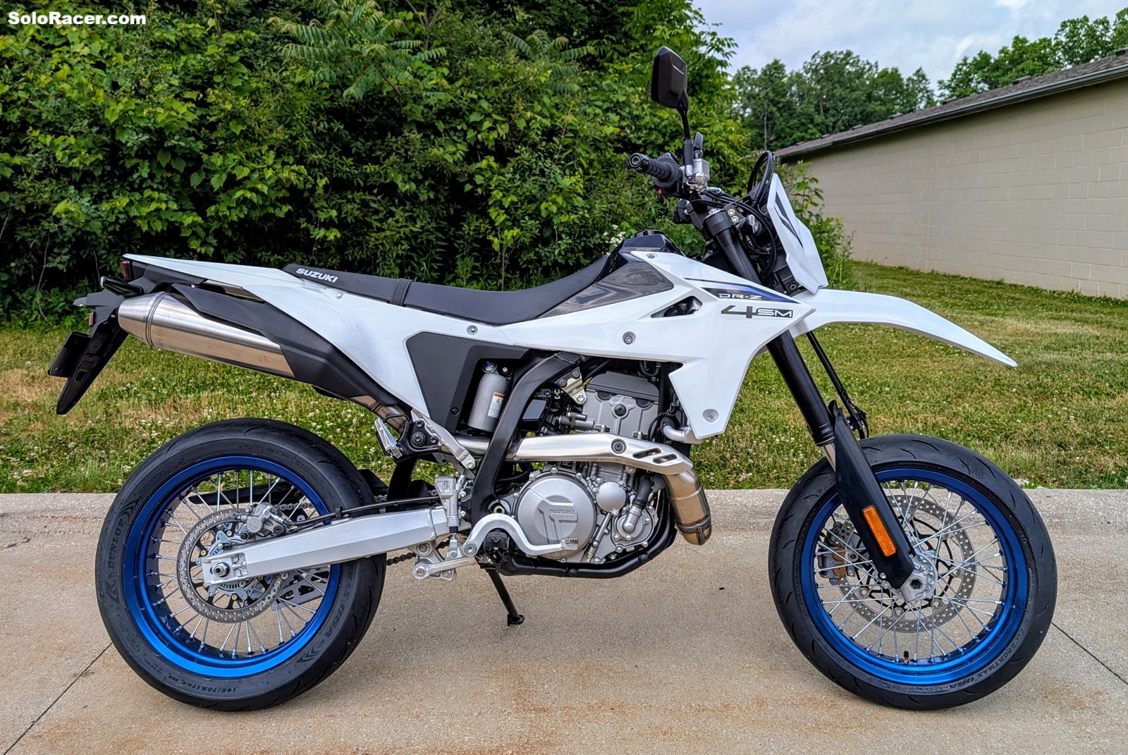 Our new Suzuki DRZ4SM Project Bike