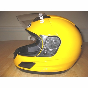 Photo of actual helmet