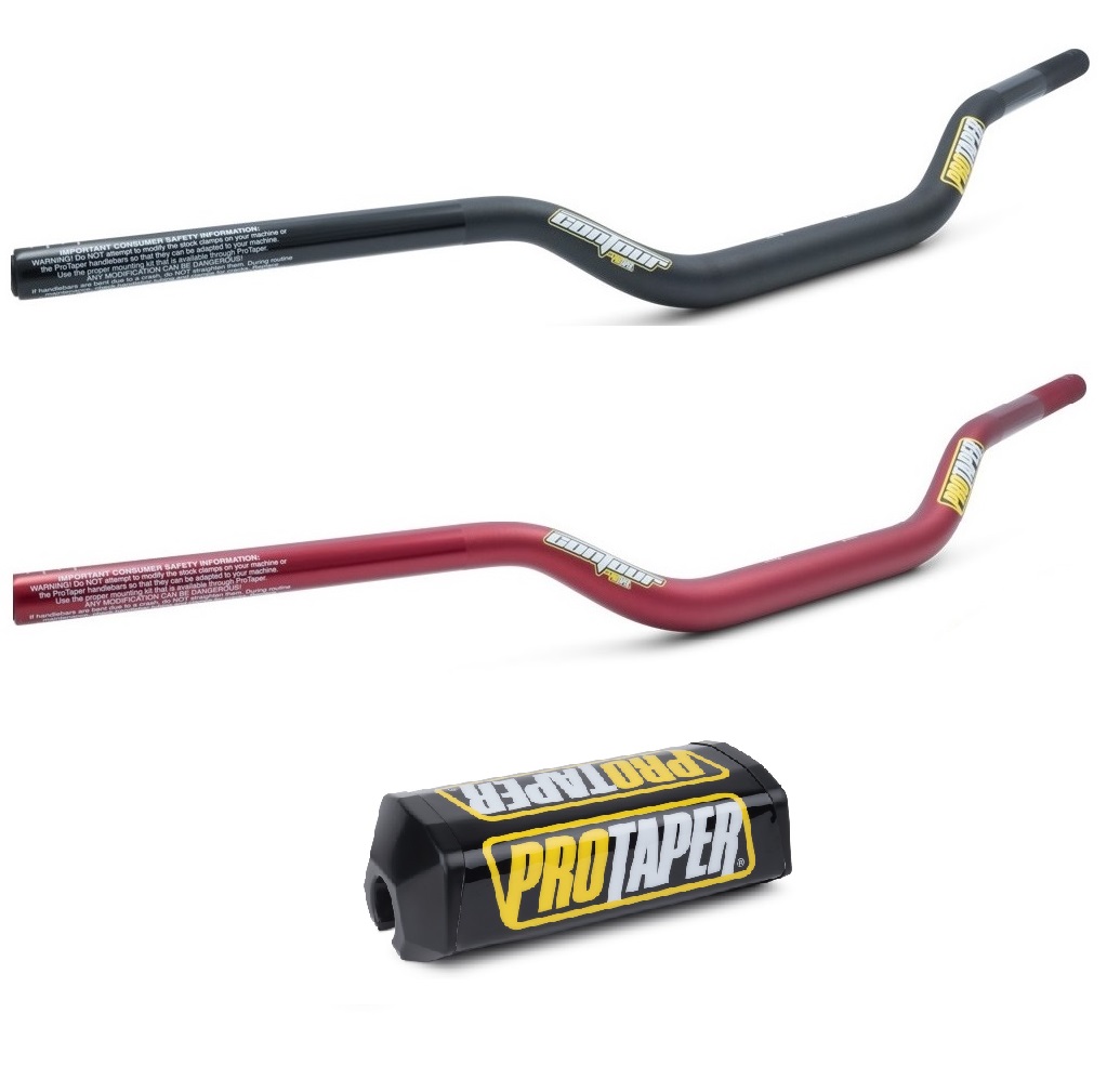 ProTaper Handlebars + Billet Triple Clamp Set – Honda ATC70 Z50 Z50R – Adult Size