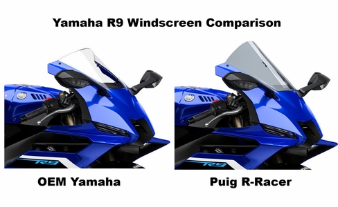 Puig R-Racer Screen - Yamaha R9 / YZF-R9