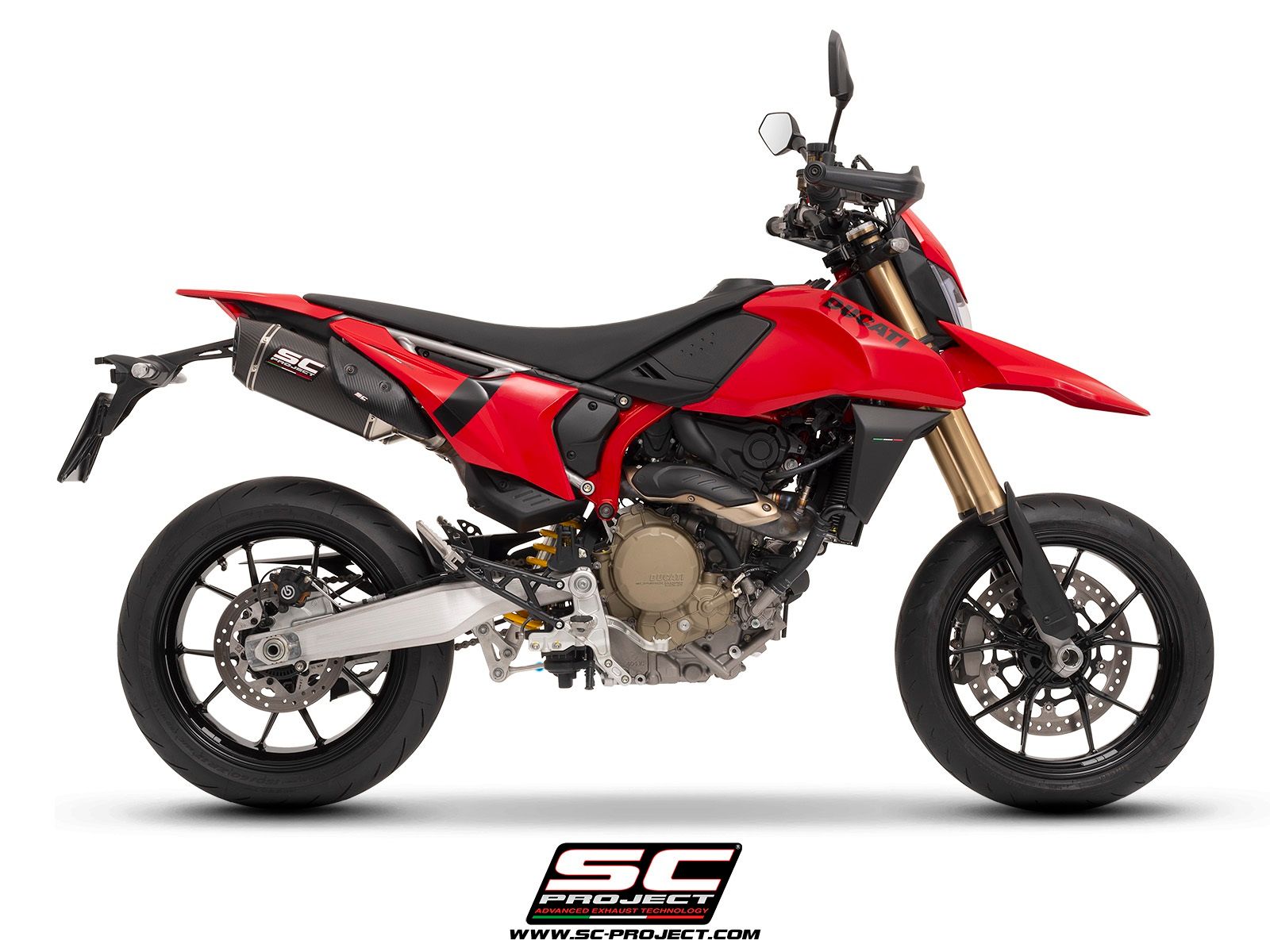 Ducati Hypermotard 698 SC1-S Carbon Exhaust by SC-Project
