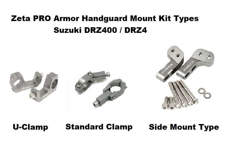 Suzuki DRZ400 / DRZ4 Handguards - PRO Package