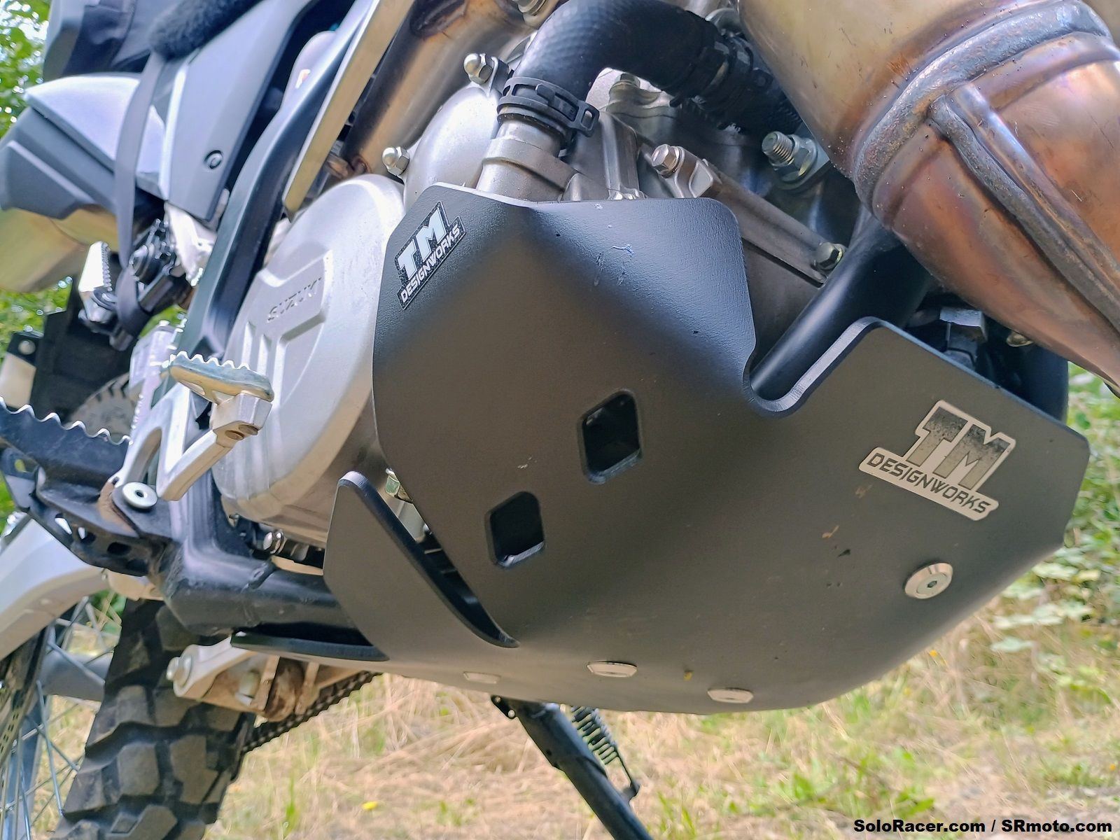Suzuki DRZ4S DRZ4SM Full Coverage Skid Plate by TM Designworks
