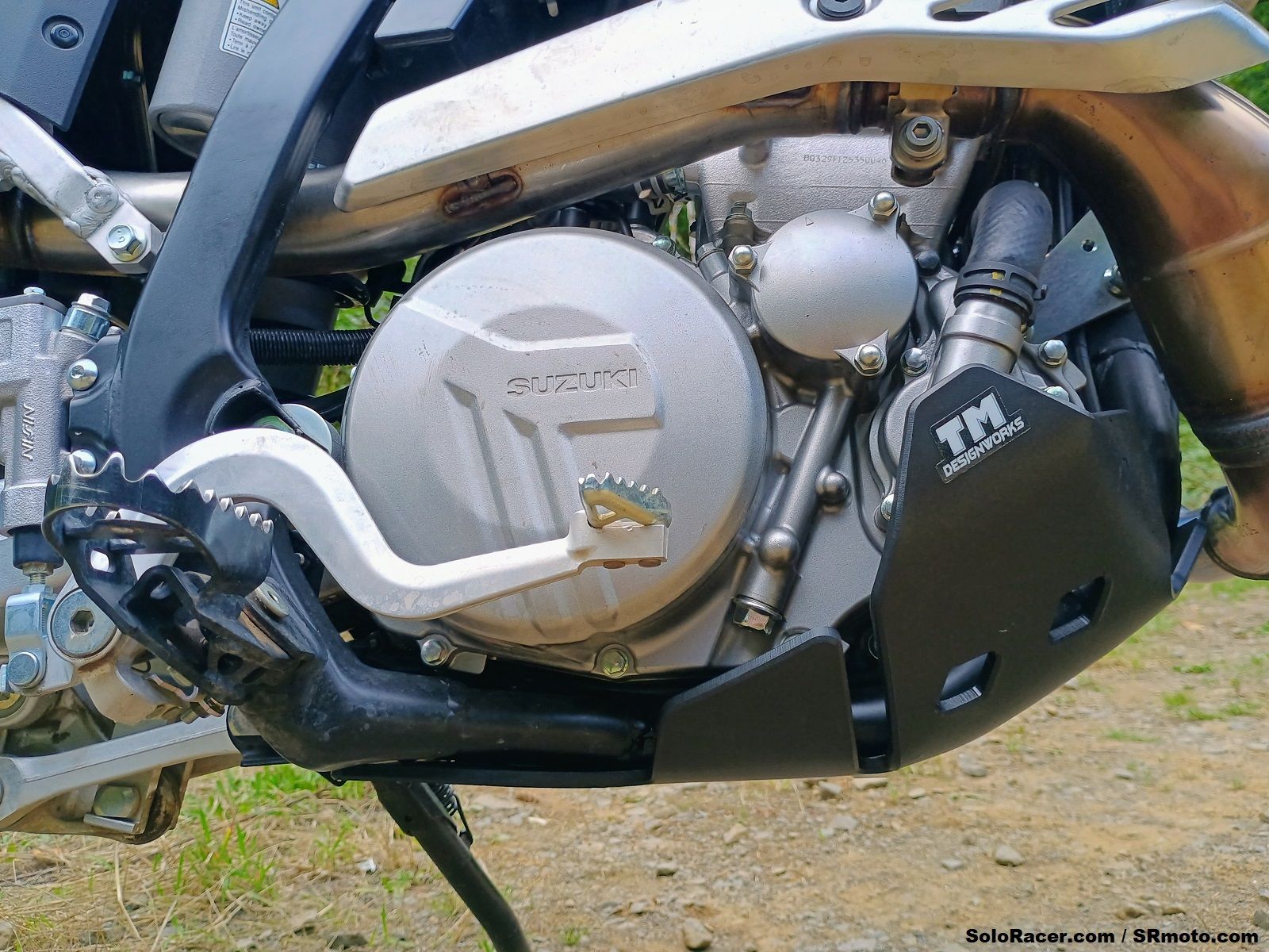 Suzuki DRZ4S DRZ4SM Full Coverage Skid Plate by TM Designworks