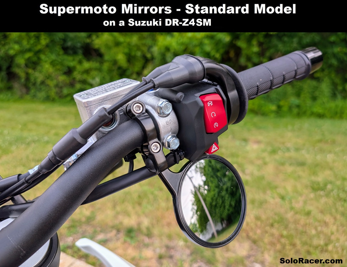 DRZ400SM / DRZ4SM Supermoto Mirrors