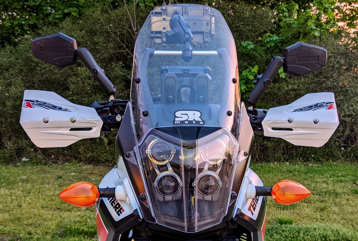 Zeta Adventure Armor Handguards Yamaha Tenere 700