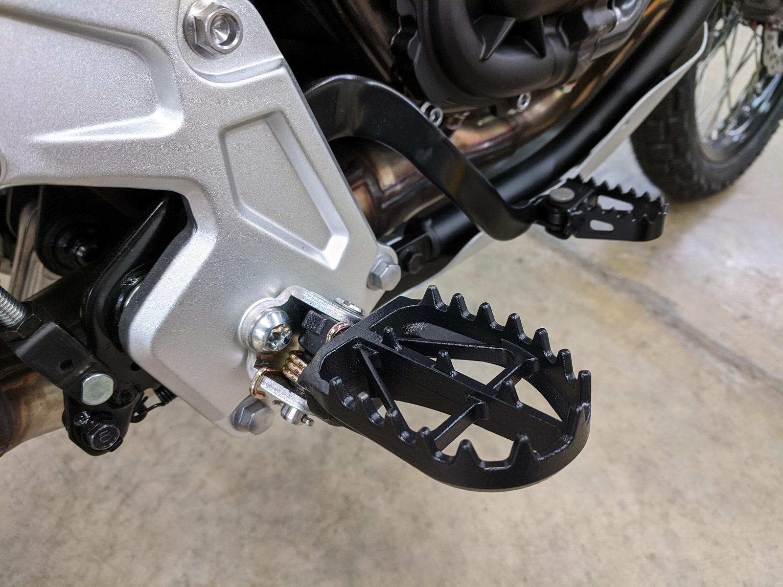 Yamaha Tenere 700 Footpegs DRC Ultra Wide