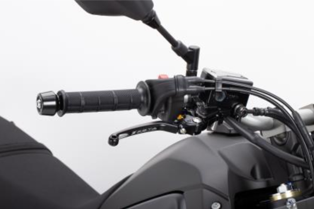 Touratech brake and clutch lever set, adjustable, short version for Yamaha Tenere 700/World Raid