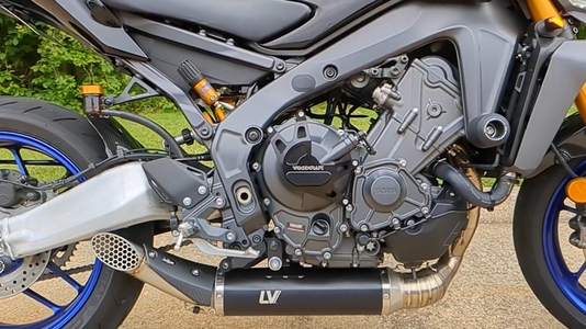 Video: Leo Vince LV Race Full Exhaust Sound Demo and Review on our Yamaha MT-09 SP Project Bike