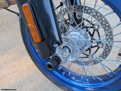 Warp 9 Axle Sliders - Suzuki DRZ4SM DRZ4S DRZ400SM DRZ400S