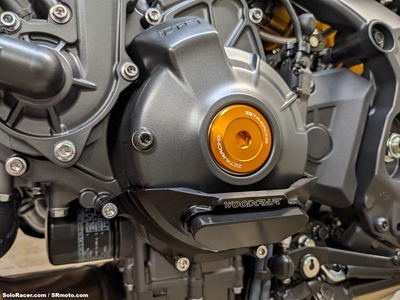 Woodcraft Stator Cover Protector - Yamaha MT-09 