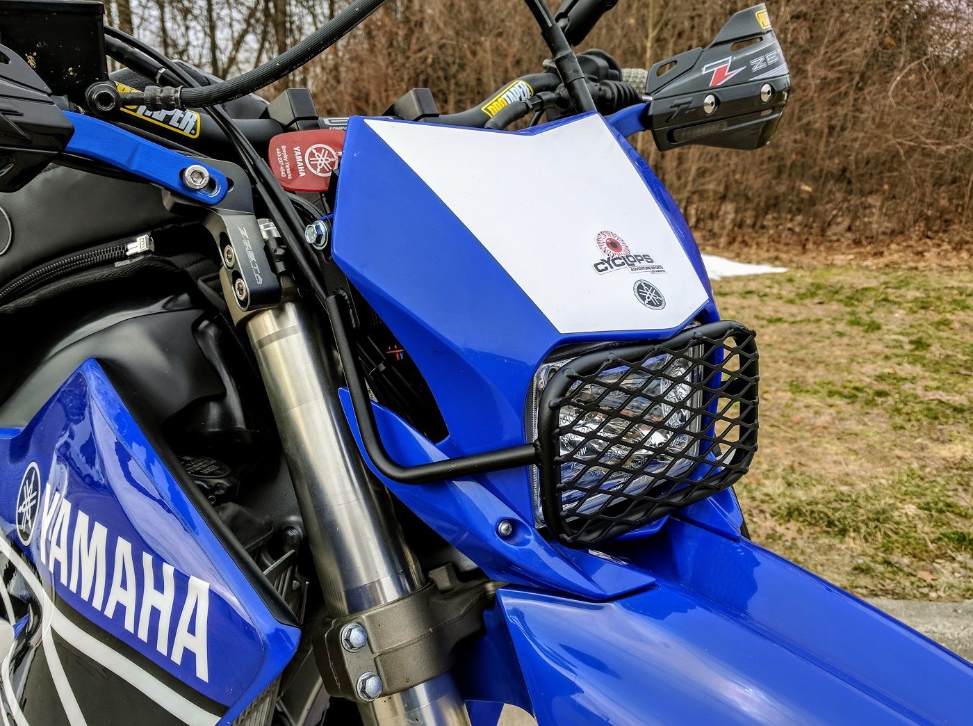 WR250R Headlight Guard by Moose Racing