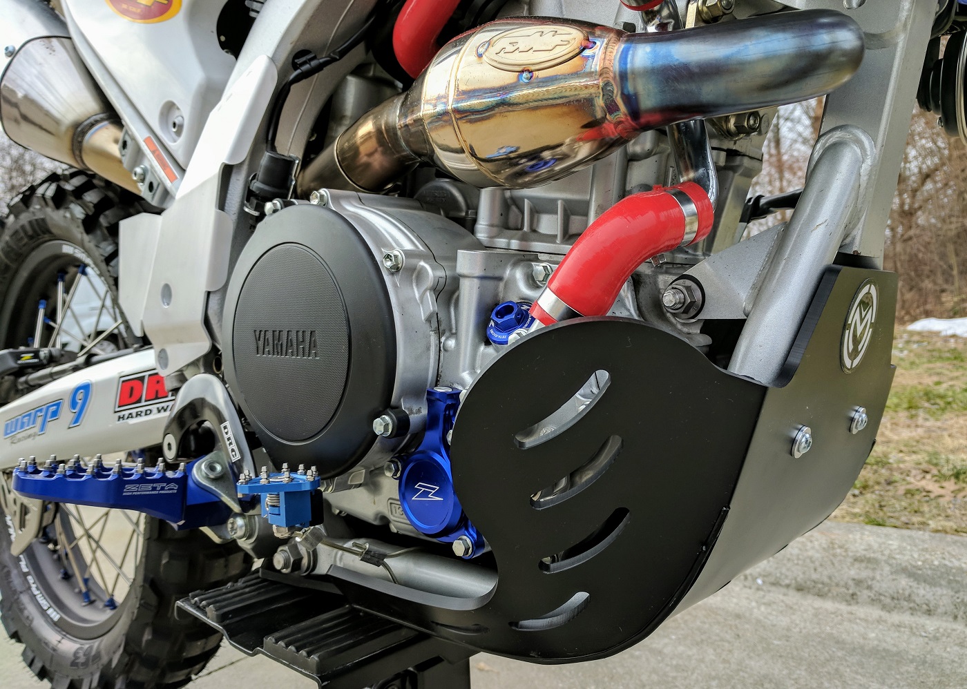 moose racing skid plate wr250r