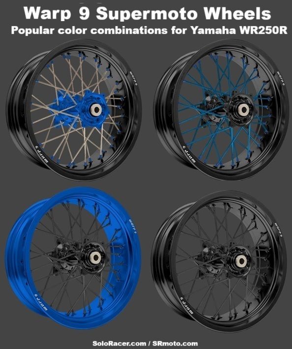 YAMAHA WR250R/XZ-WHEEL AR1ホイールキット リヤ (ステンレス
