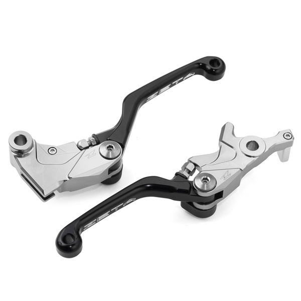WR250R WR250X Zeta Pivot Lever Set - Black Blue