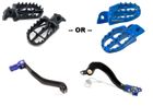 Yamaha WR250R Foot Controls Package - footpegs, shift lever, brake pedal