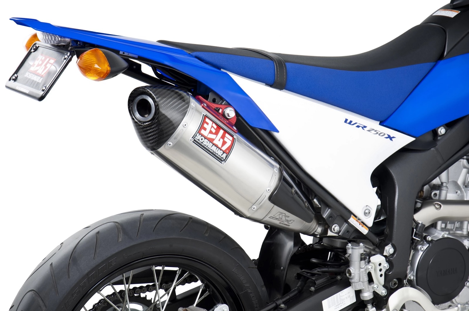 パーツ YOSHIMURA RS-4J WR250 SLIP-ON RS-4J CARBONEND : JMCA APPROVED | Yoshimura Japan