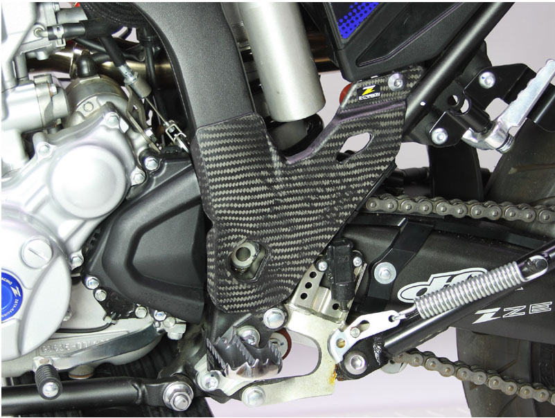 WR250X and WR250R Z Carbon Frame Guards