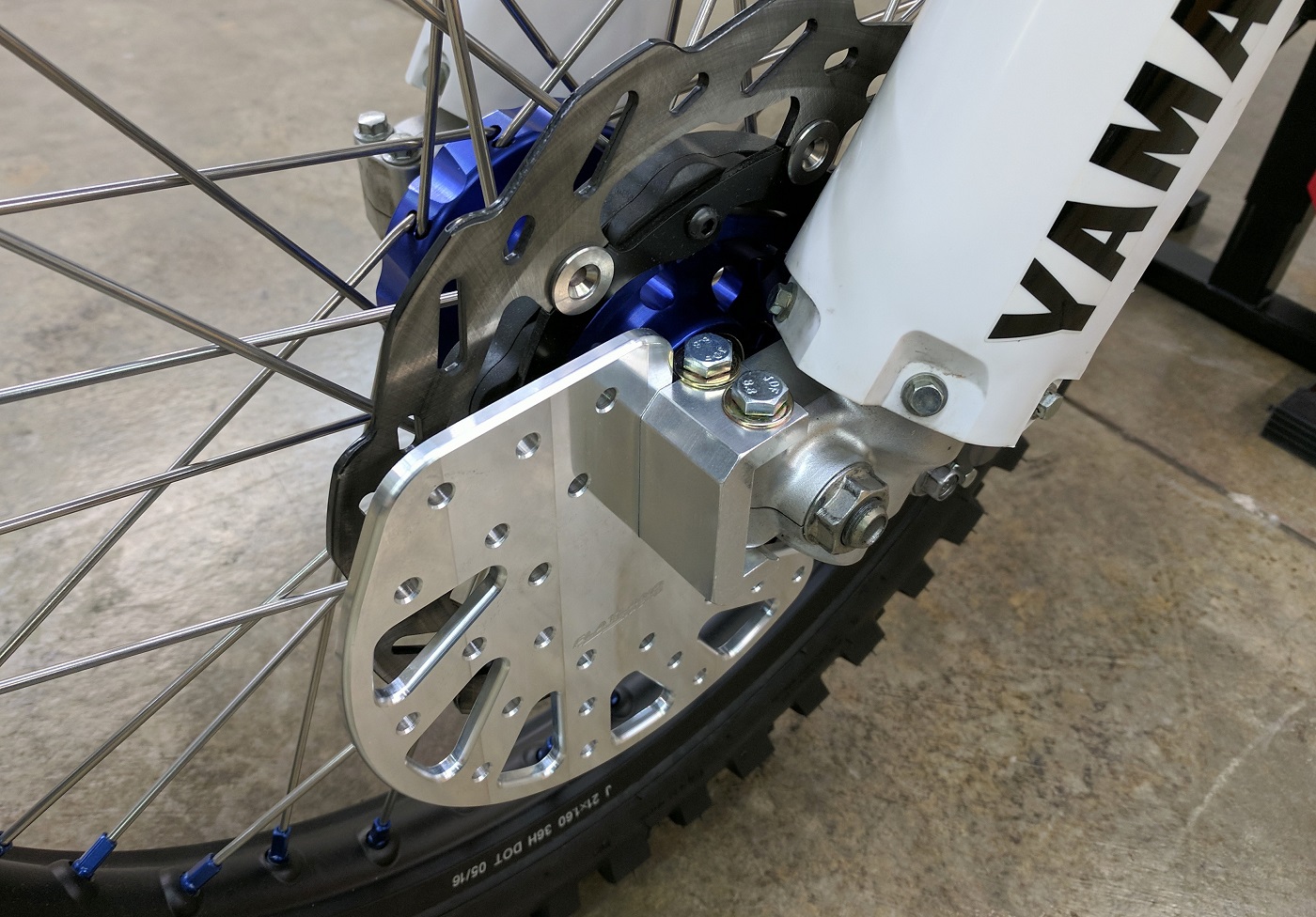 WR250R Flatland Racing Front Brake Disc Guard