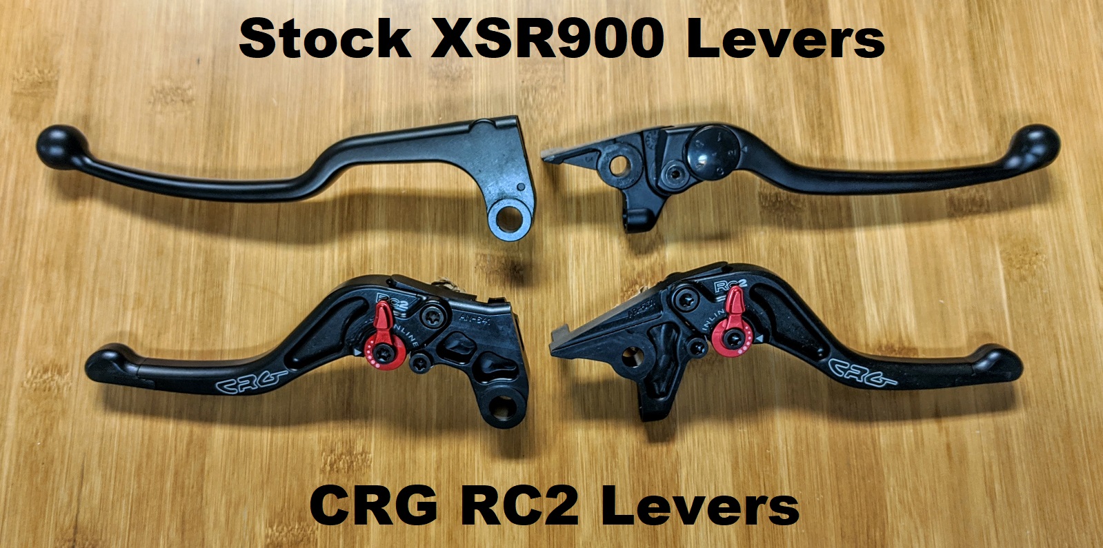 CRG RC2 Lever Yamaha XSR900 MT09