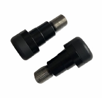 Xitomer Billet Mirror Block Off Plugs – Fits Yamaha XSR900 2016-2021 & YBR 125 2000-2017, Black Aluminum